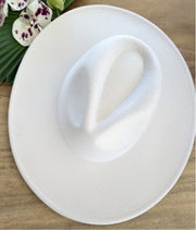 White Fedora